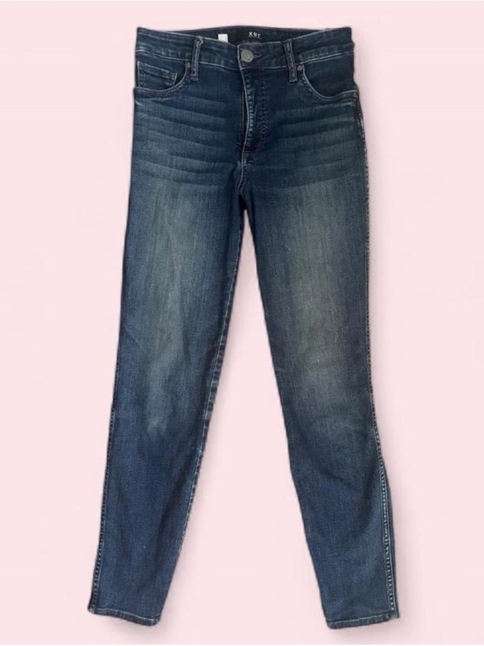 Kut From Kloth High Rise Denim Slim Fit Jeans ~ Size 2